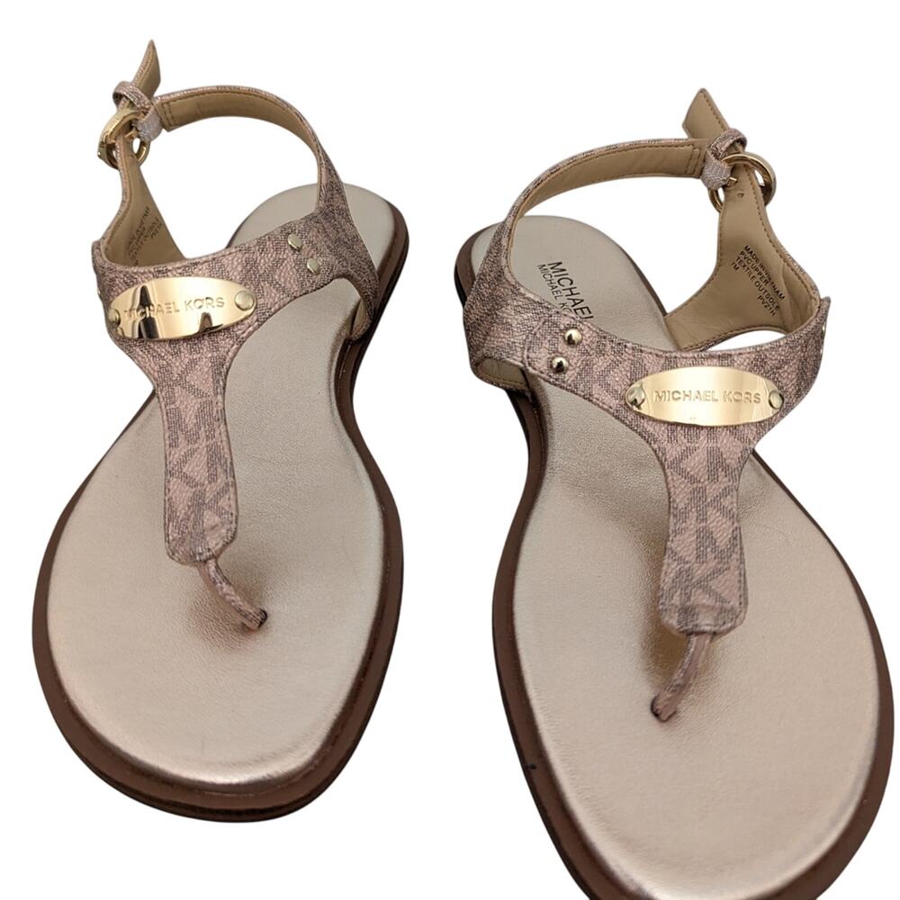 #432 - NEW - Never Worn (No Box) Michael Kors Women's Tan Sandals